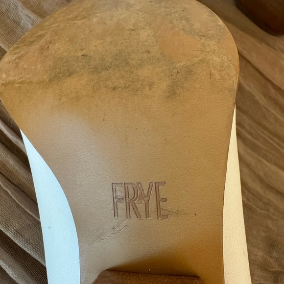 Frye White Ankle Booties - Picture 8 of 14